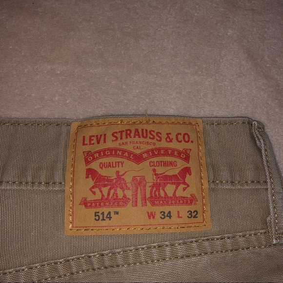 Men’s Levi’s Beige Jeans - Picture 4 of 4